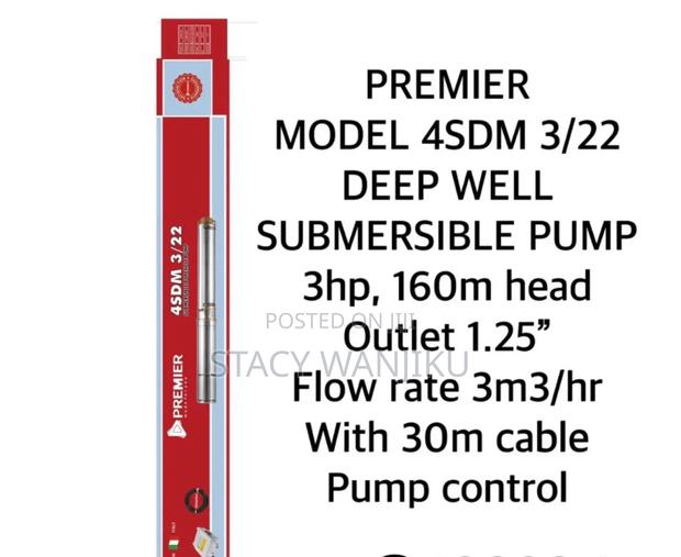 3hp Deep Well Submersible Water Pump/ Submersible Water Pump