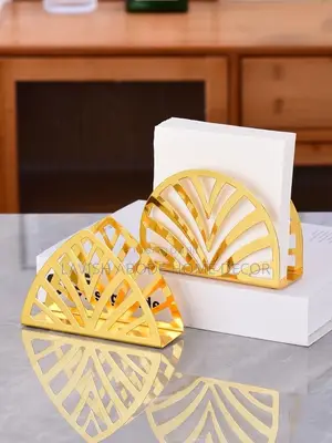 Gold Serviette Holder