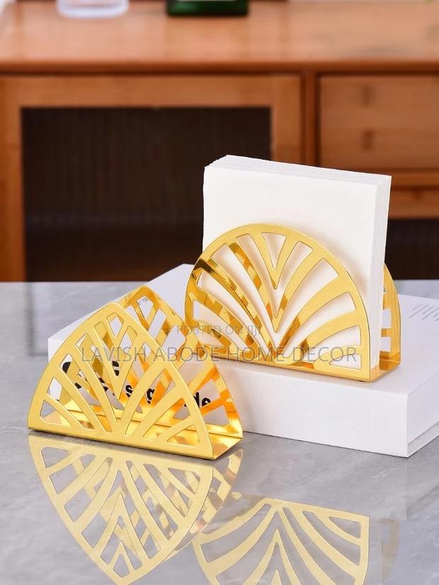 Gold Serviette Holder