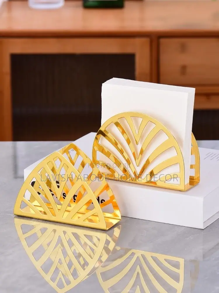 Gold Serviette Holder