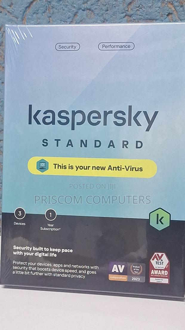 Kaspersky Standard; 3 Devices – 1 Year Licence - main view