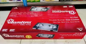Ramton Two Burner Cooker Glass Top