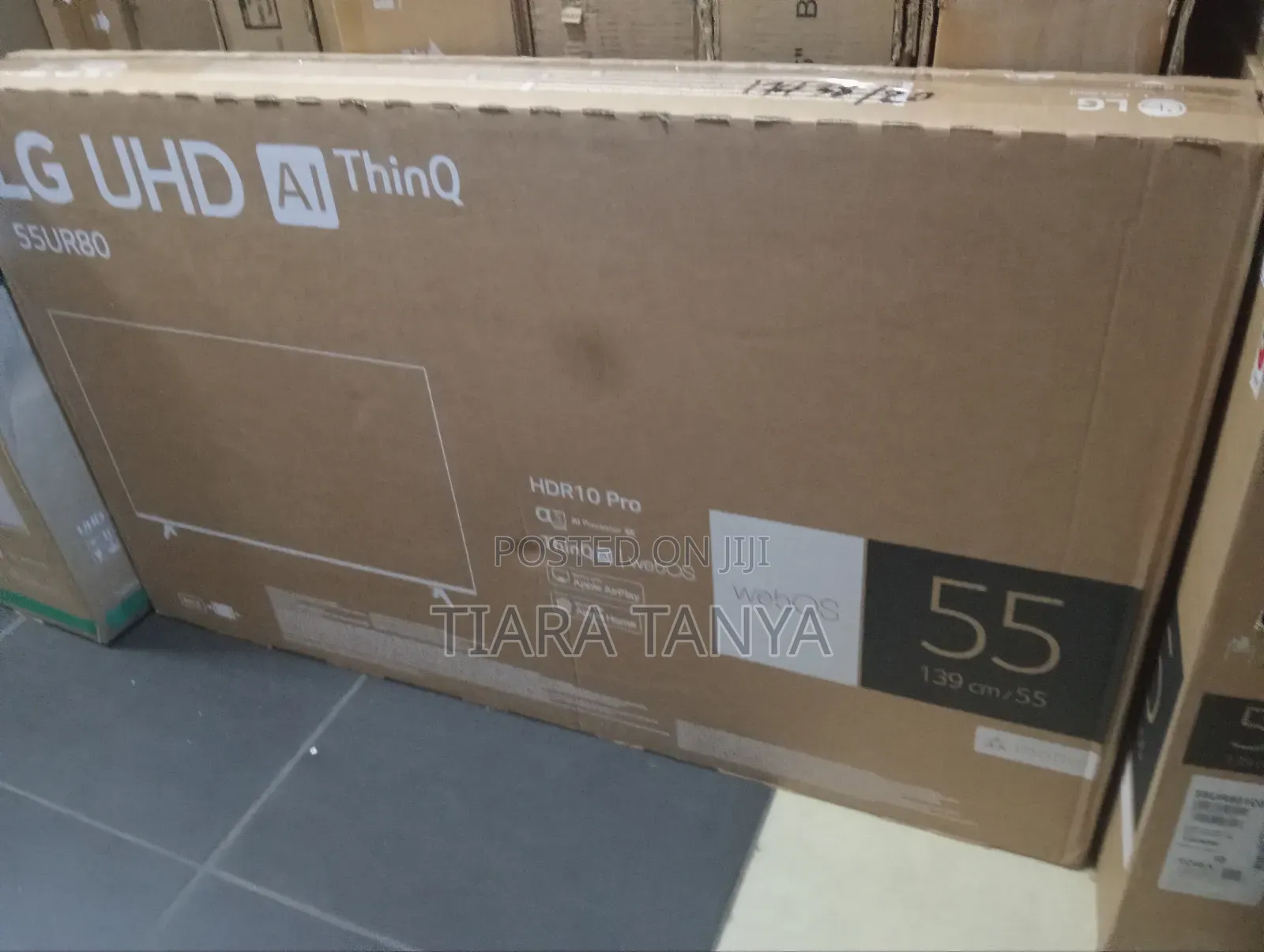 Lg, Uhd Tv, 55 Inch Ur80 Series, Webos Magic Remote,