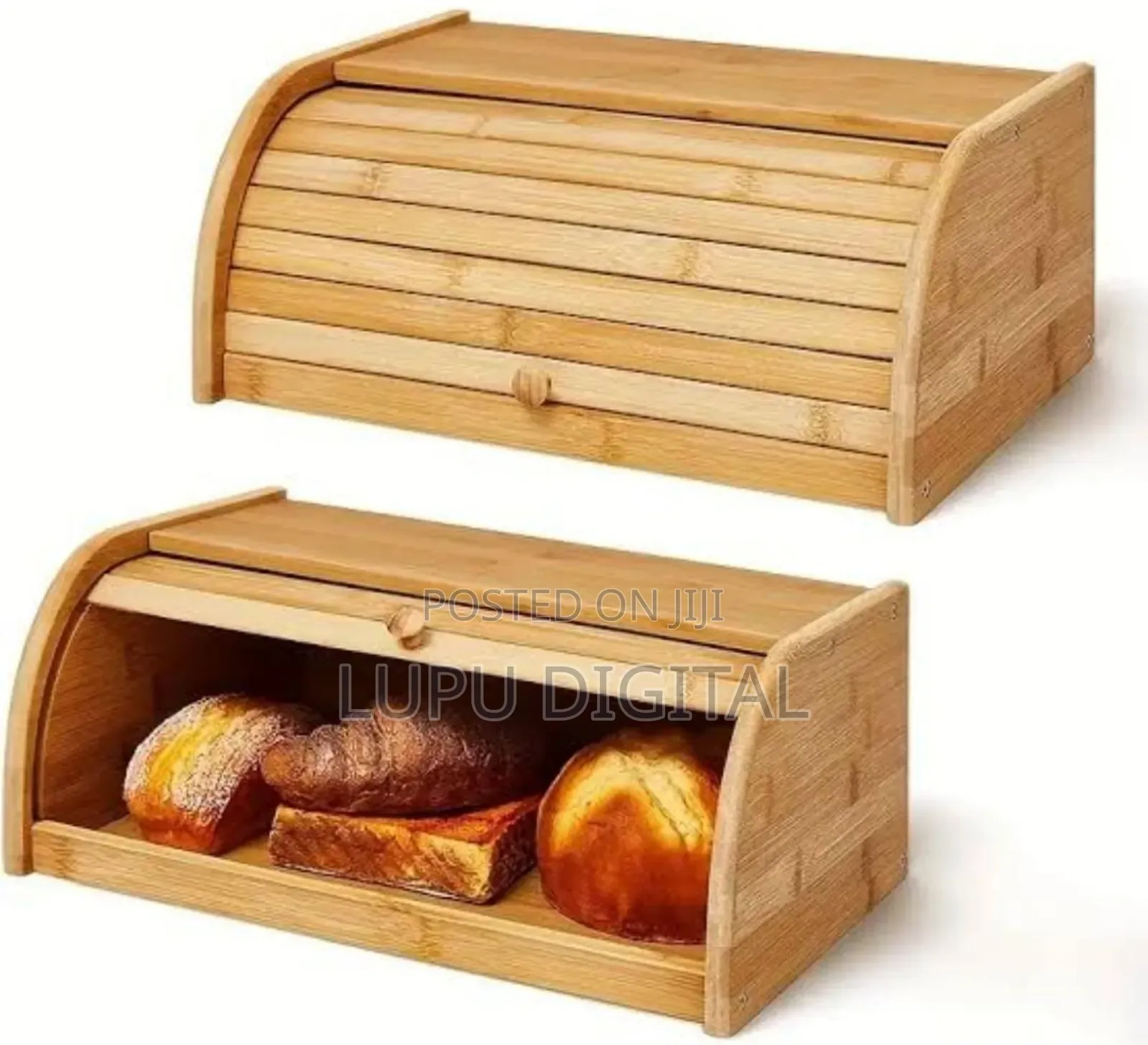Big Size Bamboo Bread Bin Now Available