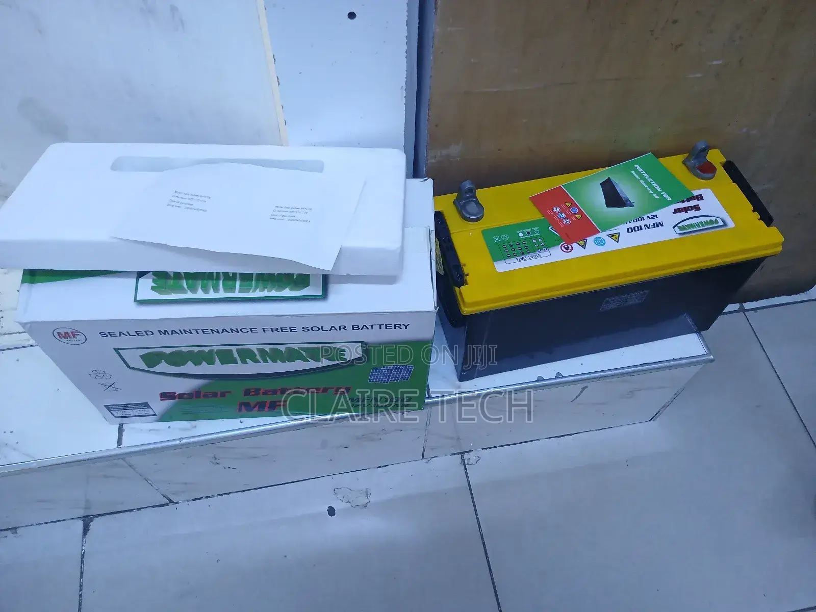 Powermate 150ah Solar Battery Dry Cell Maintenance 12 V