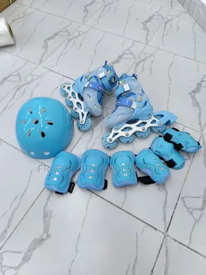 Blue Roller Skates /Rollers Skaters Full Set