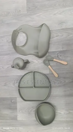 6pc Silicone Weaning Feeding Sets