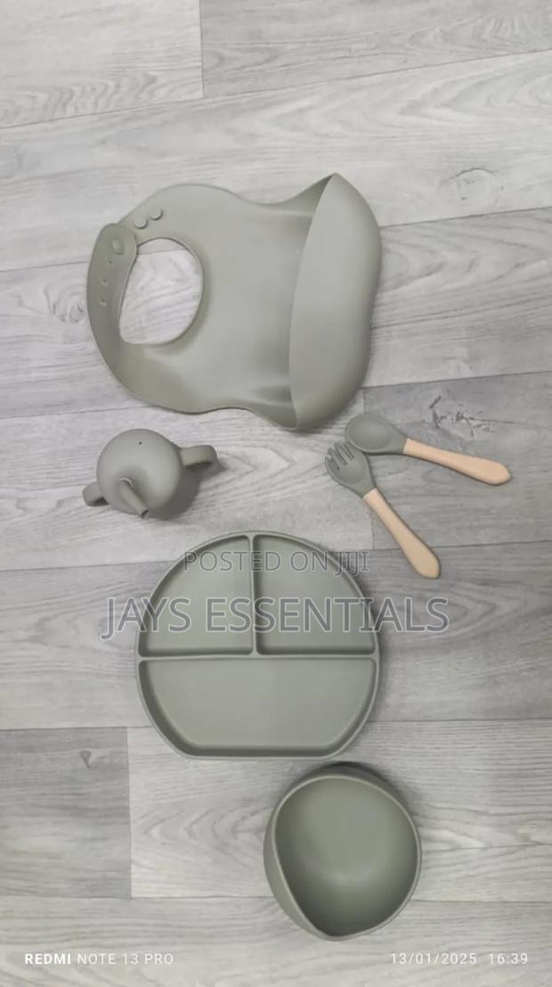 6pc Silicone Weaning Feeding Sets - thumbnail 3