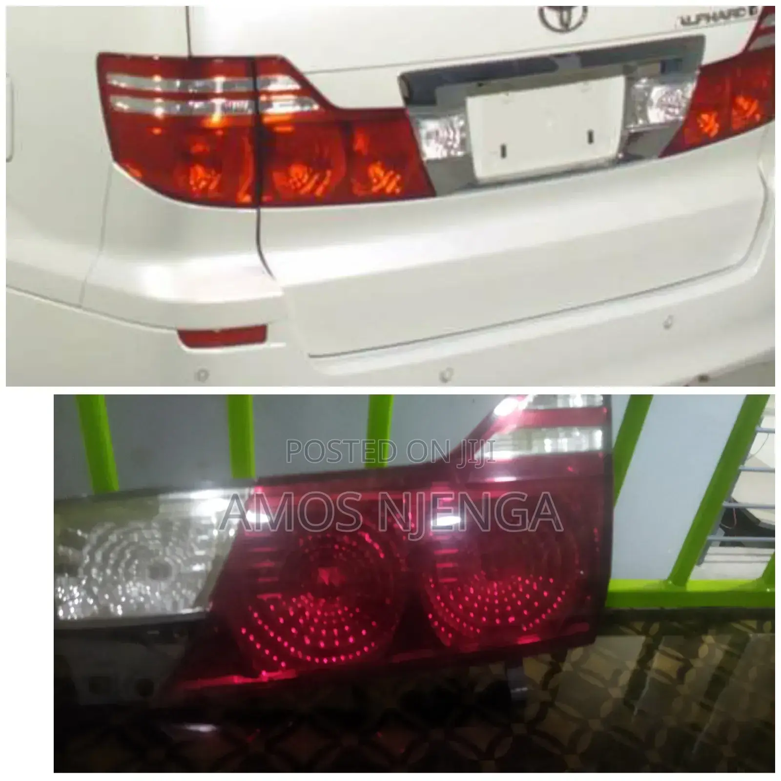 Toyota Alphard 2007 Bootlight Tailight