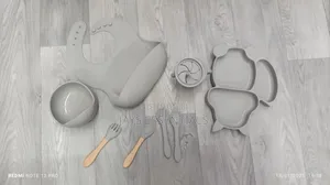 8pc Silicone Weaning Feeding Sets