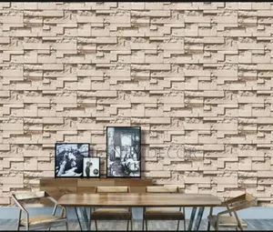 Faux Stone Panels Wallpapers