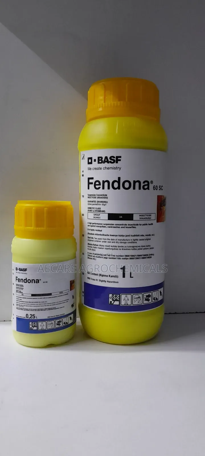 FENDONA 60sc Pesticide 250ml and 1litre