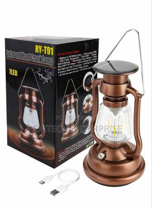 Solar Rechargeable Camping Lantern Lamp - thumbnail 2