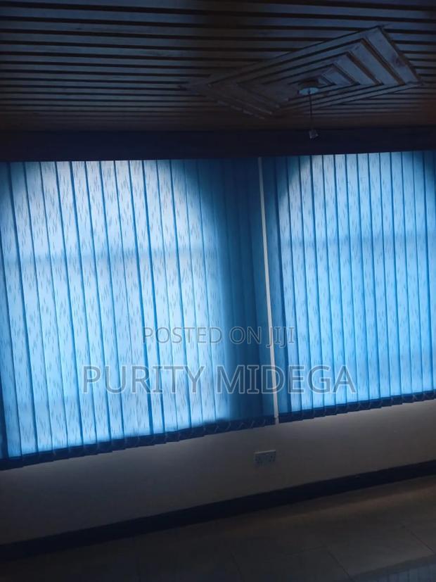 Blue Vertical Modern Blinds - main view