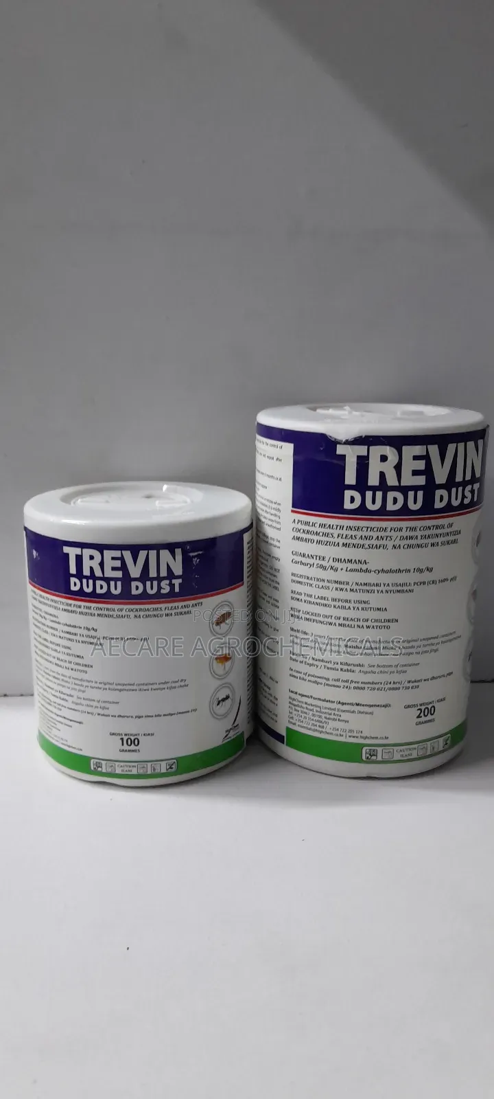Trevin Dudu Dust Pesticide 100grams And 200grams