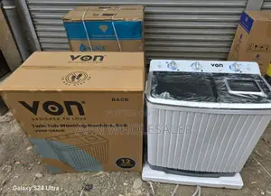 Von 8kgs Washing Machine Twin Tub Top Load