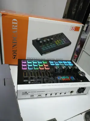 DJ Mixer Sounds Card