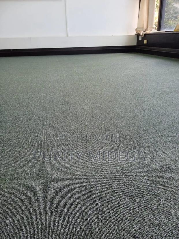 Orange Lined Carpet Tiles - thumbnail 2