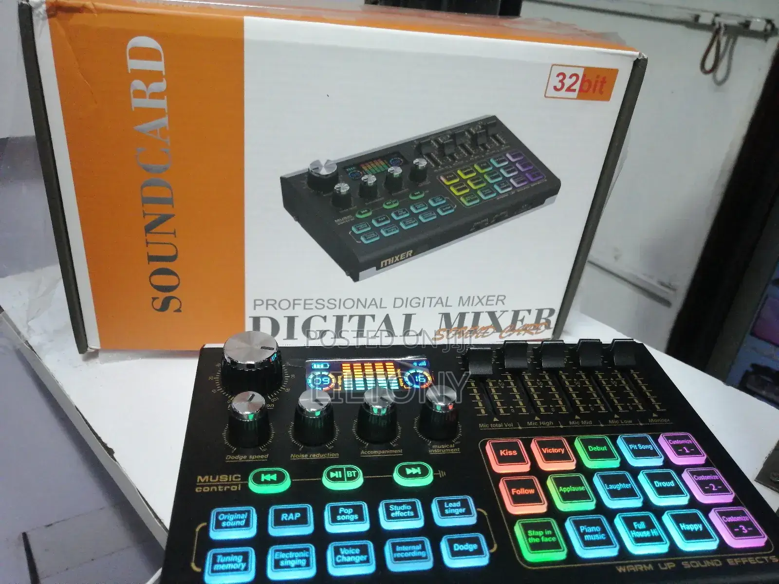 Proffessional Digital Mixer Sound Card With XLR Port