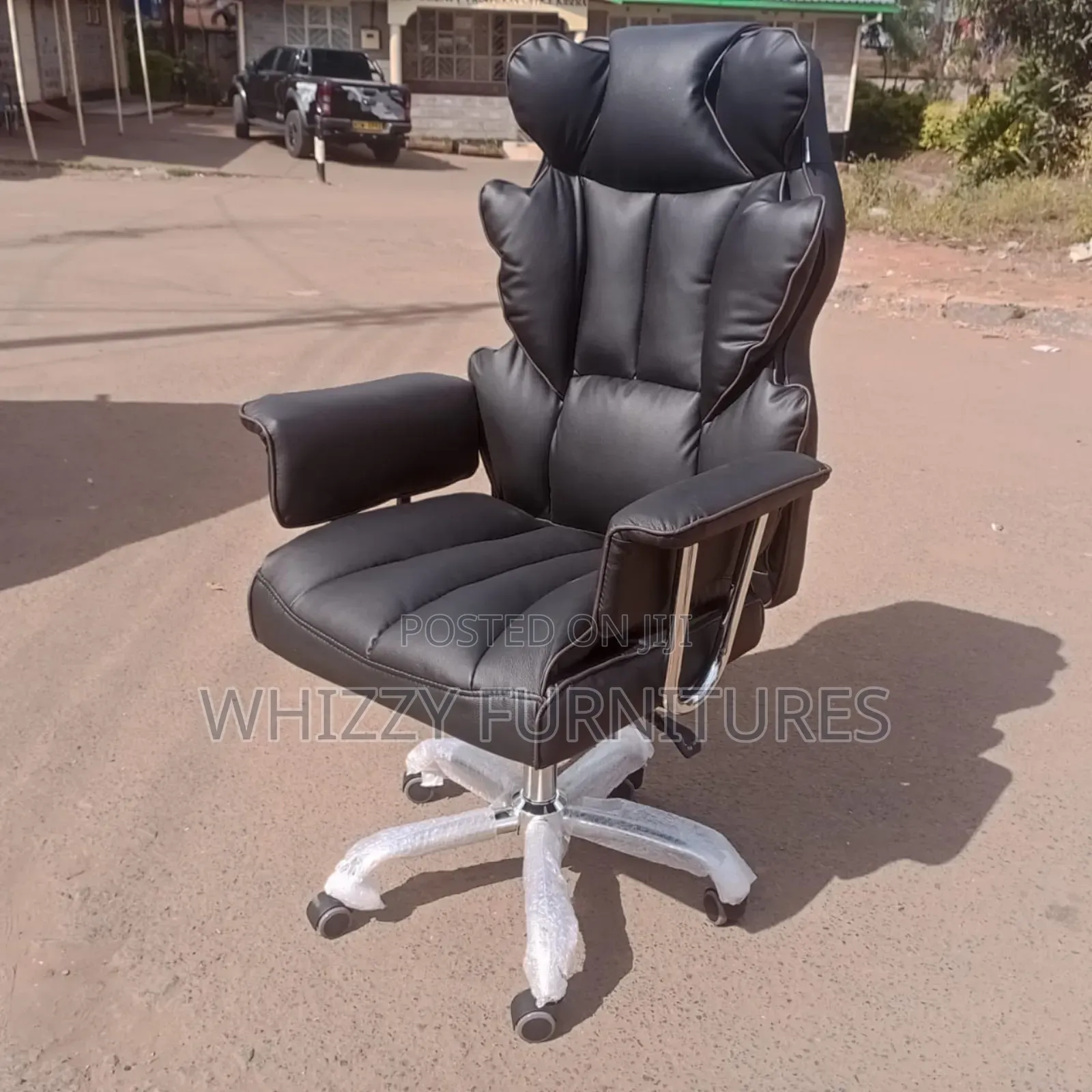 Leather High Back Office Chair