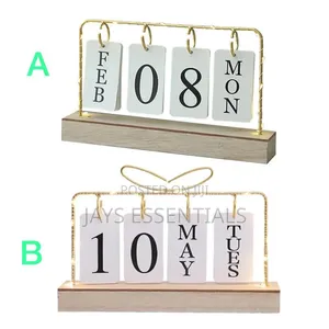 Decorative Desktop Calendar
