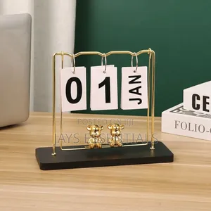 Wood and Iron Perpetual Calender