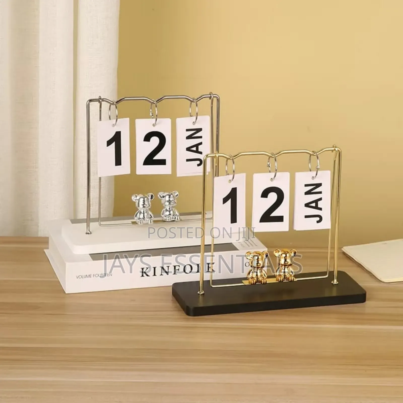 Wood and Iron Perpetual Calender