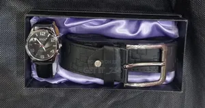 *Jesou Men's Gift Set 
 4pc Set
Watch 
Wallet
Perfume 
Belt