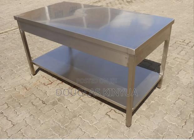 Stainless Steel Heavy Duty Working Table:: - main view