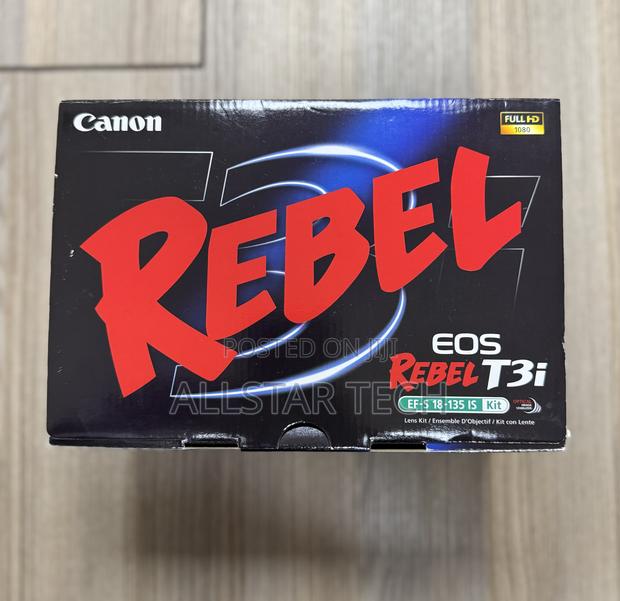 Canon EOS Rebel T3i / 600D DSLR Camera With 18-55mm Lens