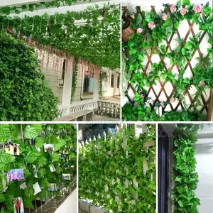 Artificial Vines Money Plant for Wall and Ceiling Decor