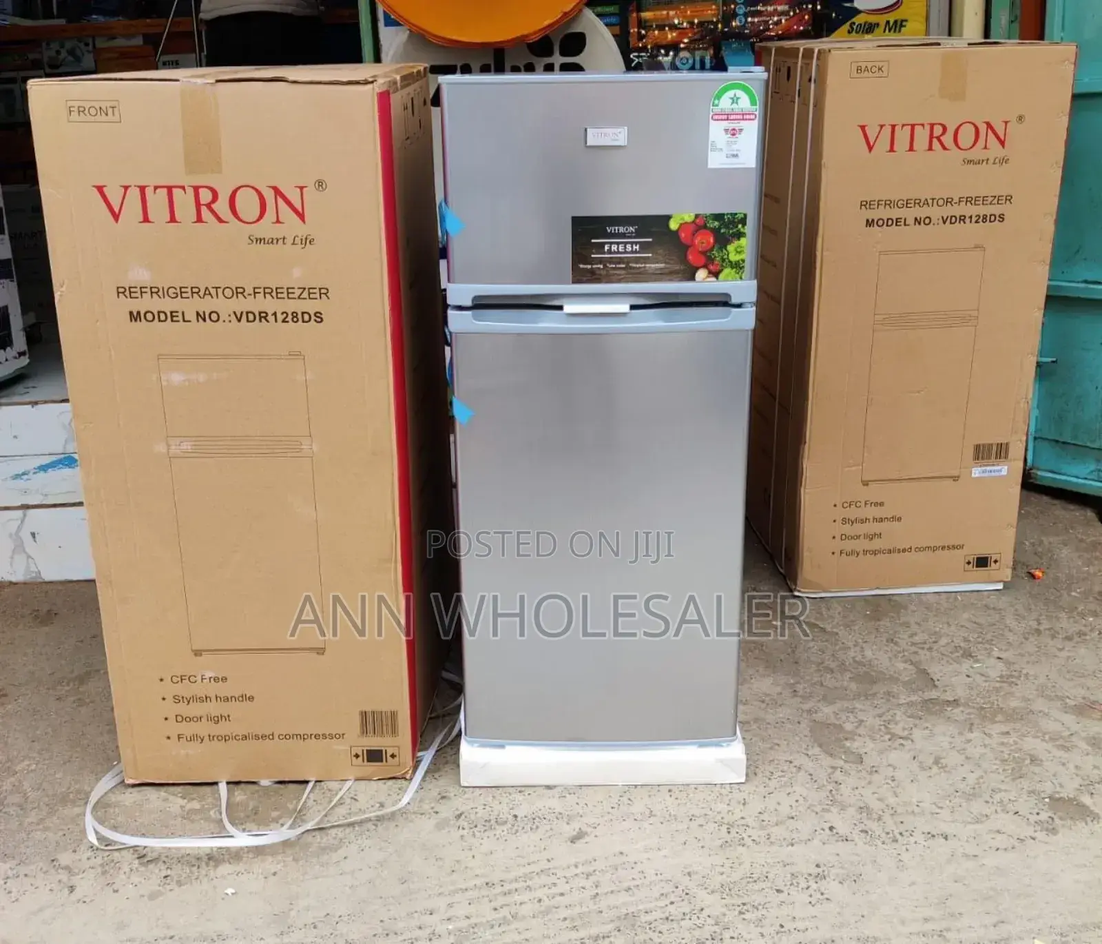 *Vitron 128 Litres Fridge Available at 