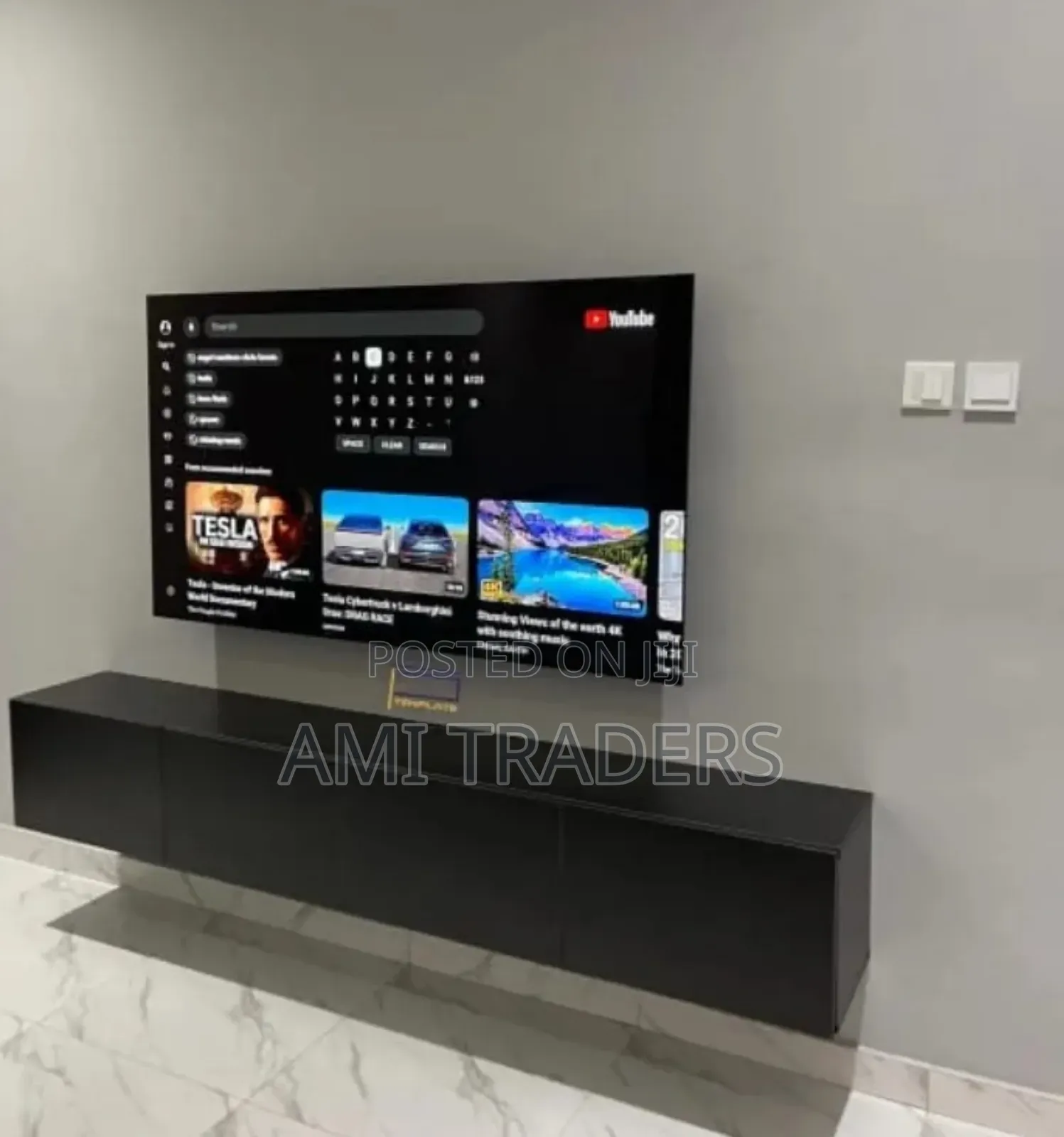 Black Floating Tv (6FT)