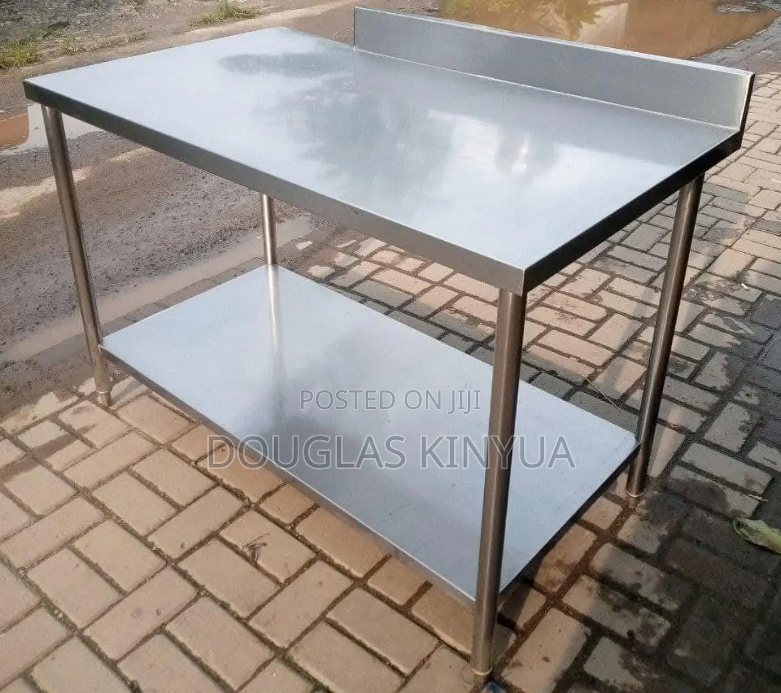 Stainless Steel Woking Table 0.70m X 1.1m.