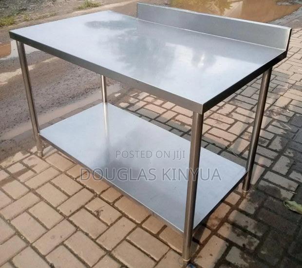 Stainless Steel Woking Table 0.70m X 1.1m. - main view