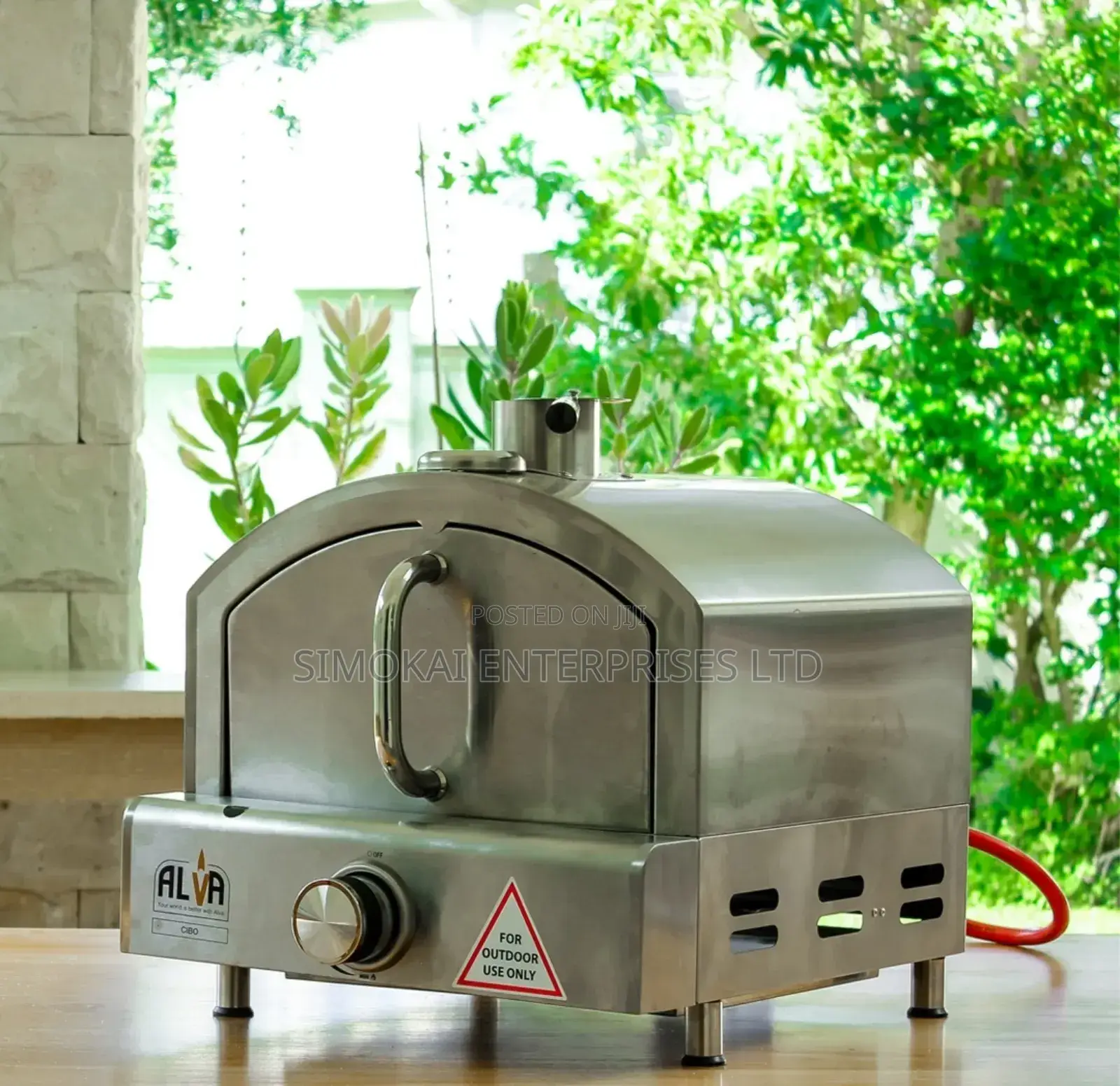 Alva - Cibo Stainless Steel Gas Pizza Oven