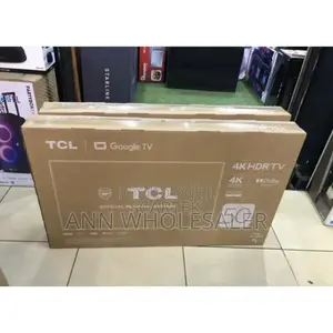 Restocked TCL 50inches Google Adroind Tv