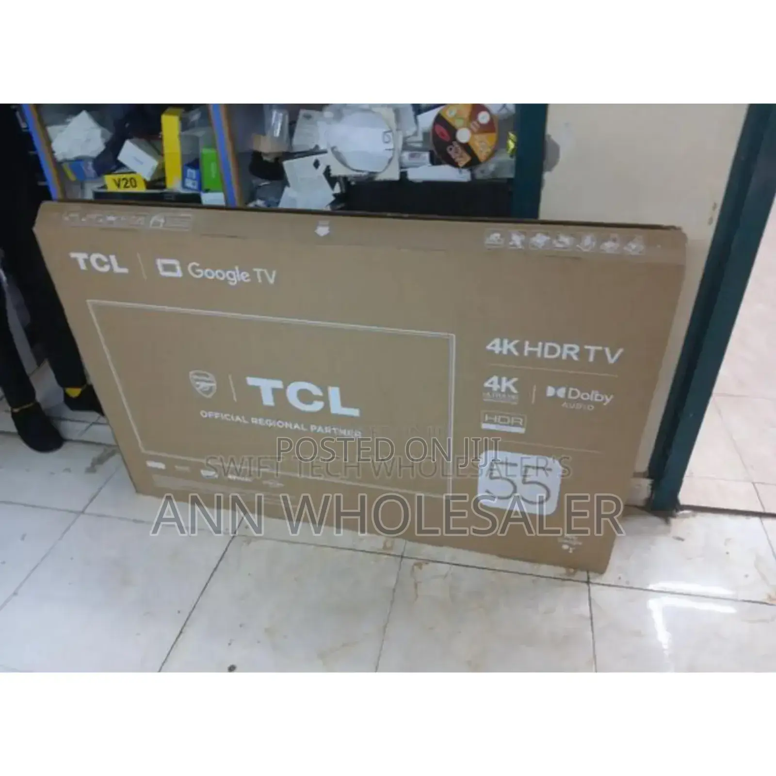 New Quality. TCL Clarity 55inches Google Smart Tv