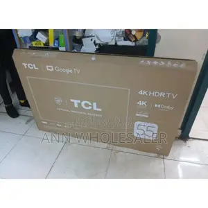 Restocked. New TCL Size 55inches Smart Tv. Quality