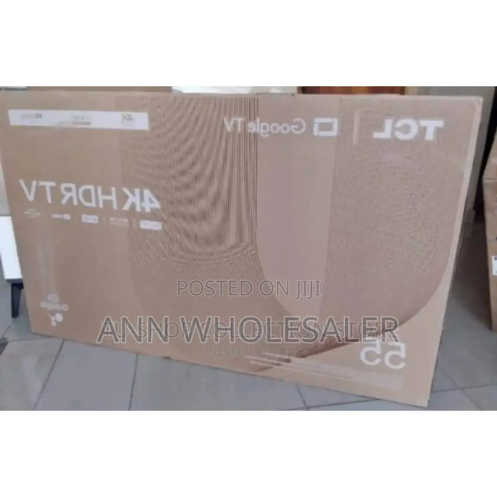 Restocked. New TCL Size 55inches Smart Tv. Quality
