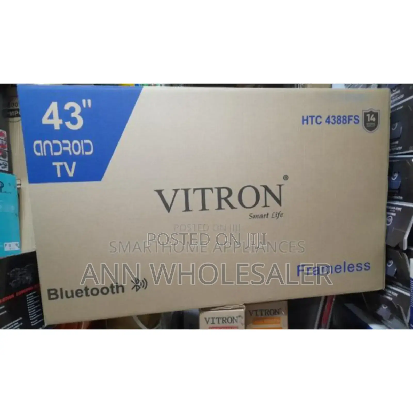 Restocked. Vitron Adroind Tv 43inches