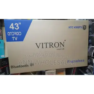 Restocked. Vitron Adroind Tv 43inches