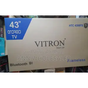 Frameless Size 43inches Vitron Tv
