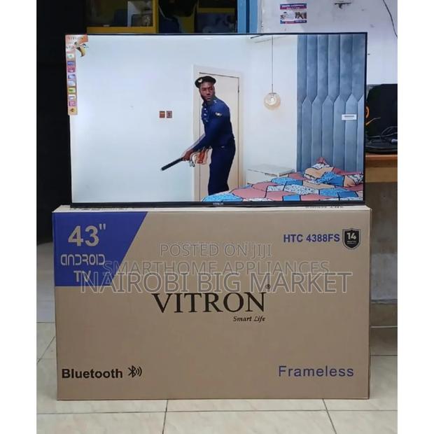 Frameless Size 43inches Vitron Tv - thumbnail 3