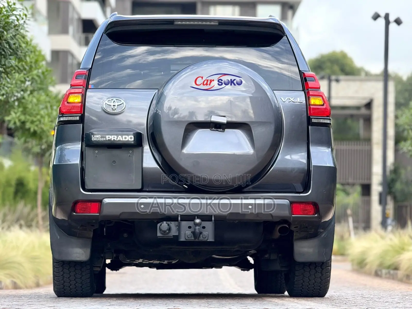 Toyota Land Cruiser Prado 3.0 190hp 2018 Gray
