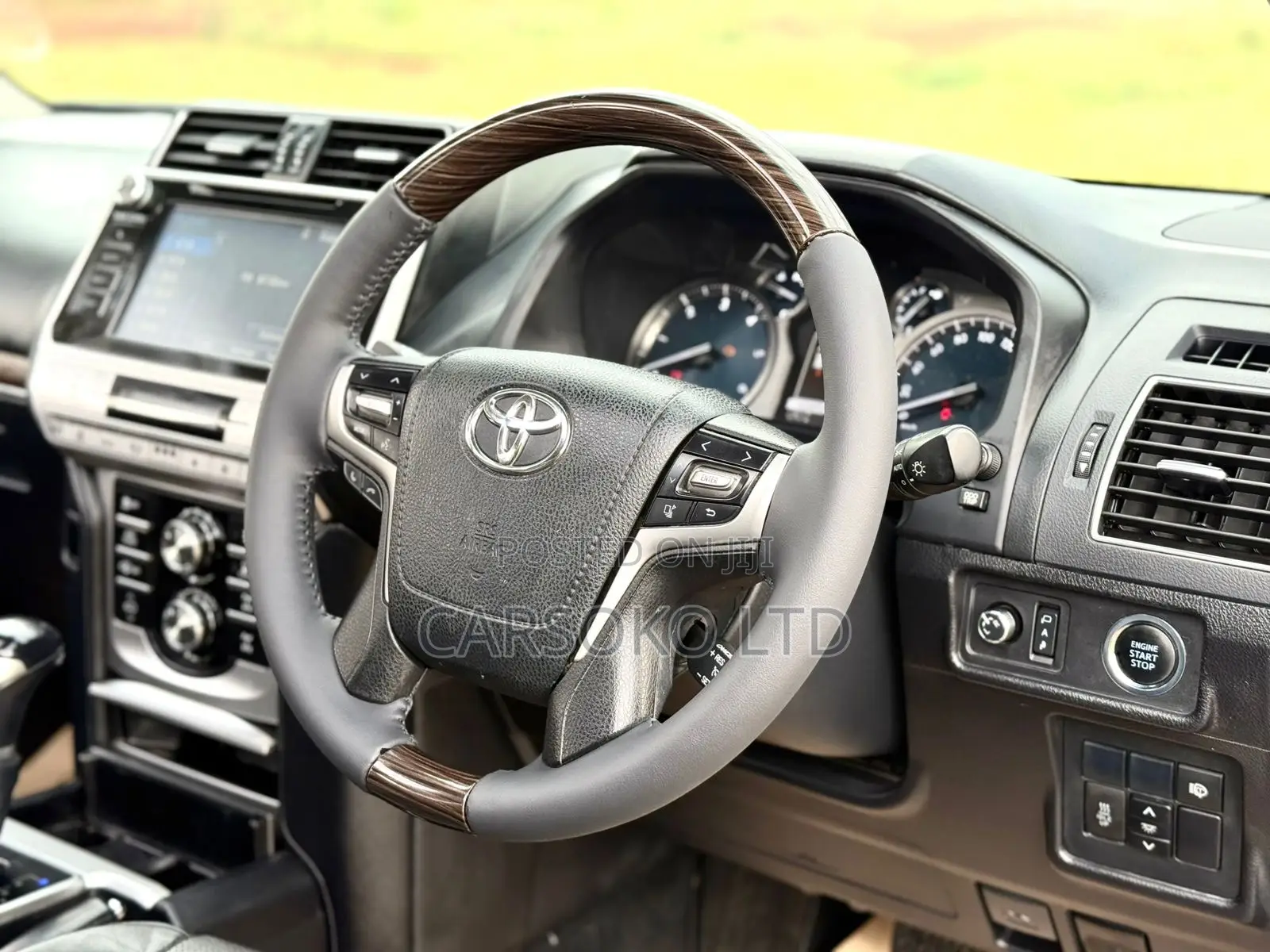 Toyota Land Cruiser Prado 3.0 190hp 2018 Gray
