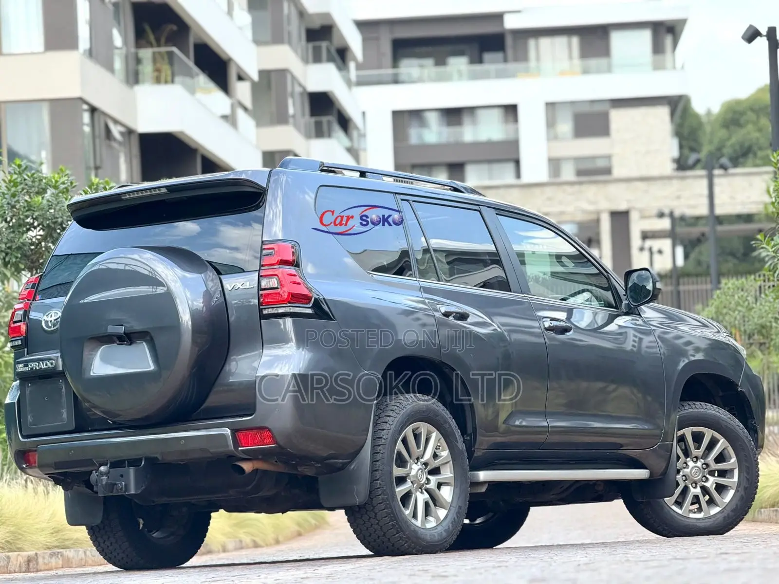 Toyota Land Cruiser Prado 3.0 190hp 2018 Gray