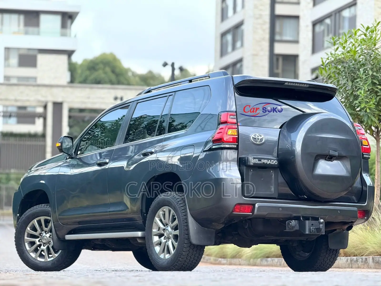 Toyota Land Cruiser Prado 3.0 190hp 2018 Gray