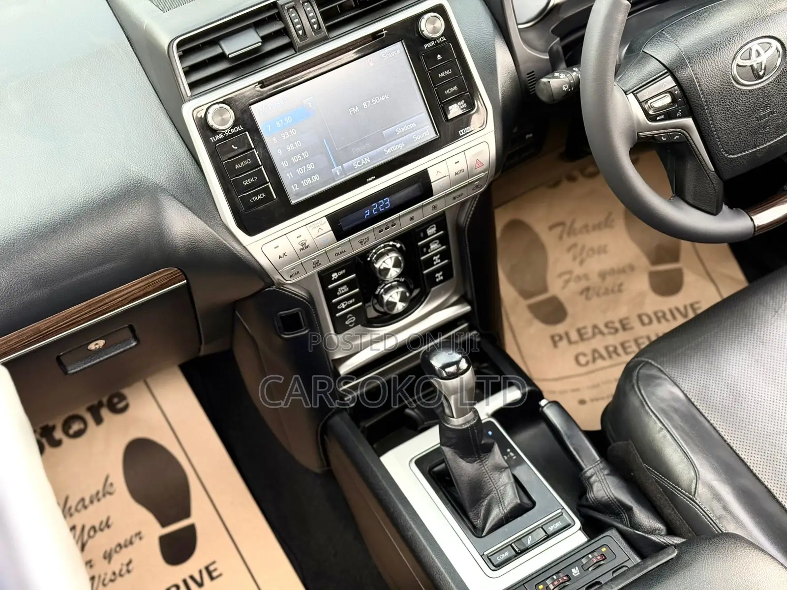 Toyota Land Cruiser Prado 3.0 190hp 2018 Gray