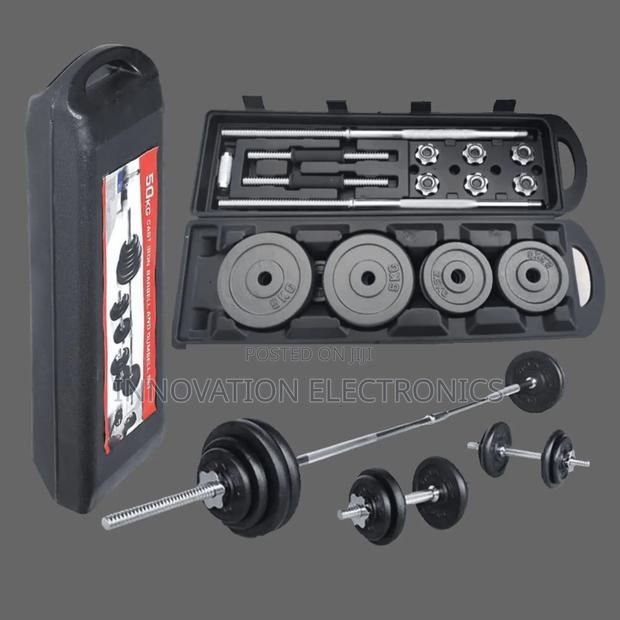 50kg/York Barbell and Dumbbell Set